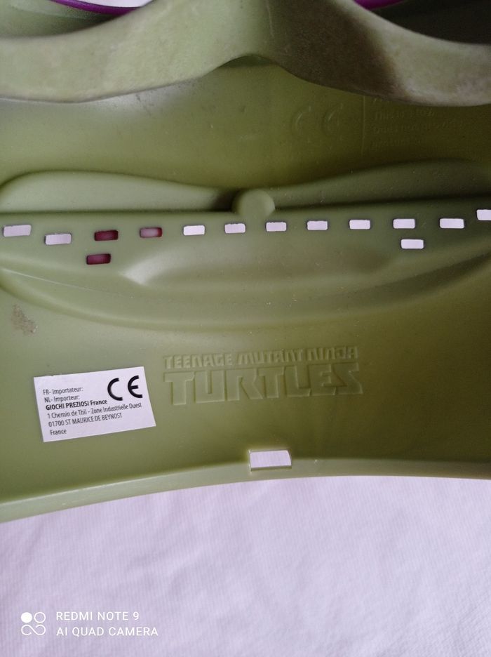 Masque tortues ninja violet / donatelo - photo numéro 4