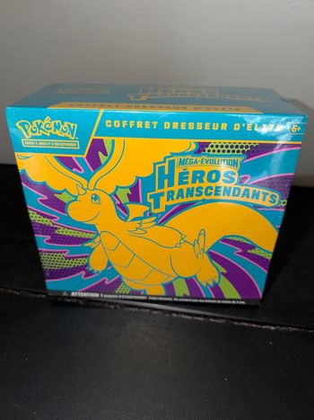 ETB Pokémon Héros Transcendants FR - Coffret Dresseur d'Élite -Scellé