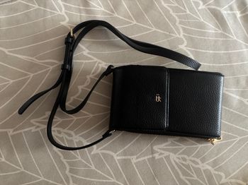 Pochette téléphone noire
