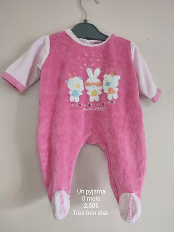 Pyjama 0 mois fille