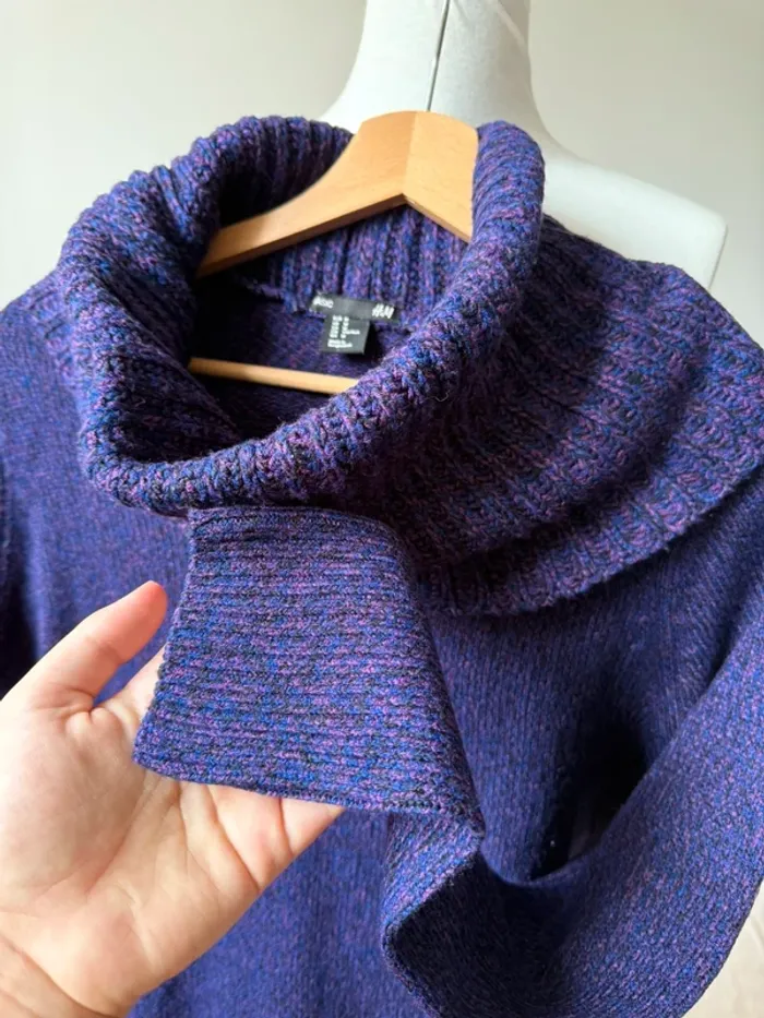 Joli pull col roulé H&M 38/M - photo numéro 3