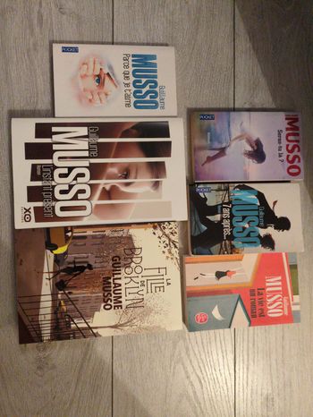 Lot livres Guillaume Musso