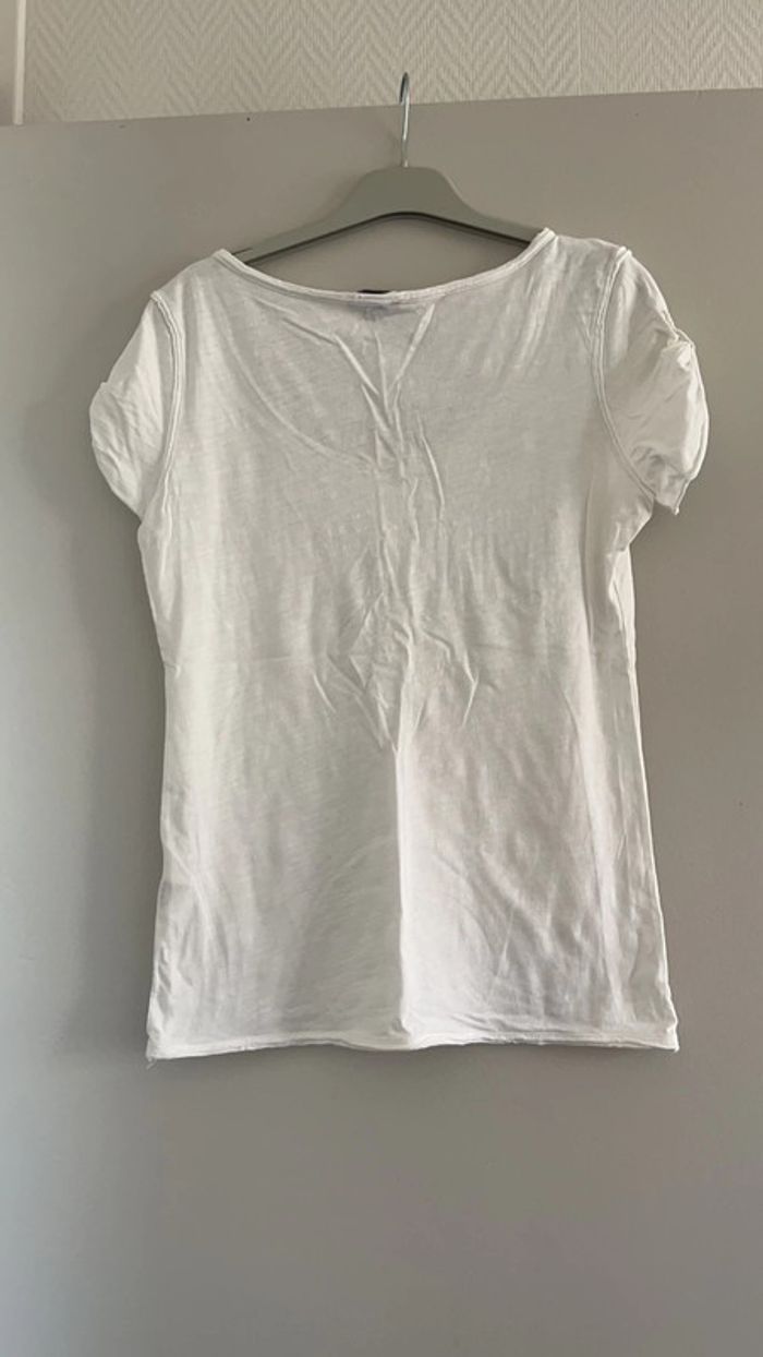 T shirt h&m blanc - photo numéro 2