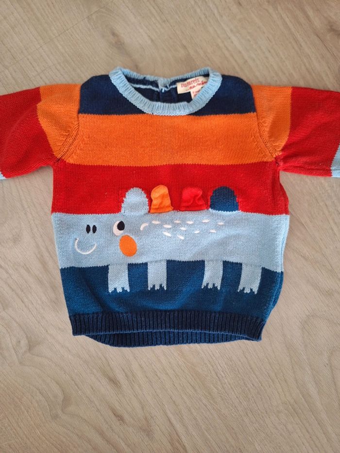 Pull coloré DPAM 3 mois - photo numéro 2