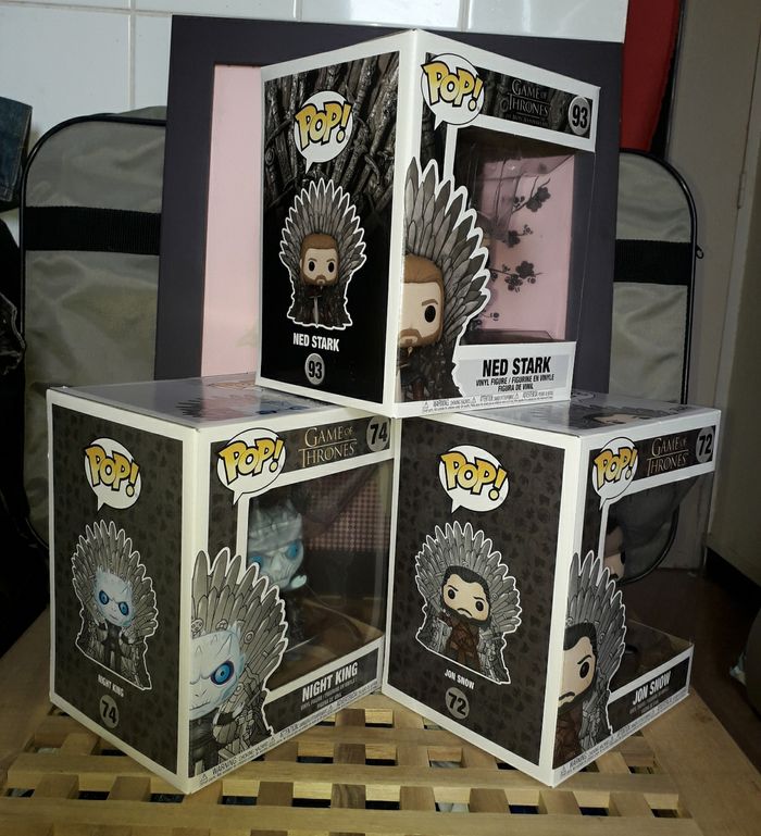 Lot de 3 Funko Pop Game Of Thrones GOT 72 74 93 - photo numéro 8