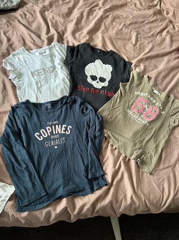 Lot de tee-shirts