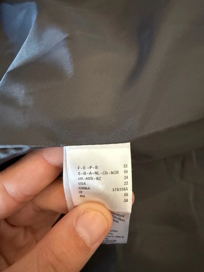 Blazer grande taille en très bon état gris essentiel taille 52 - photo numéro 9