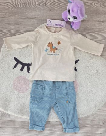 Ensemble bébé 3 mois