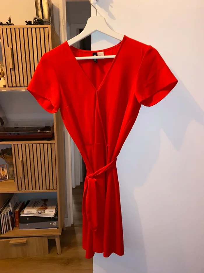 Robe rouge - H&M - photo numéro 5