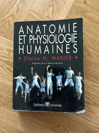 Livre anatomie et physiologie humaine