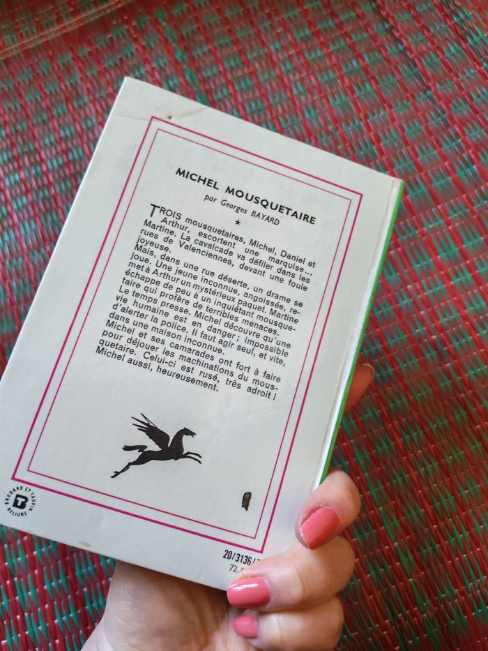 Bibliothèque Verte, Michel Mousquetaire, livre de Georges Bayard - photo numéro 4