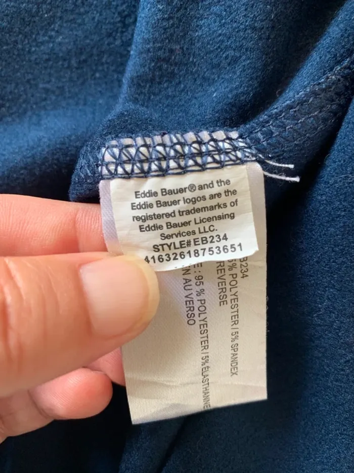 1/4 zip Eddie Bauer Homme Grande Taille XXL - photo numéro 4