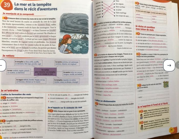 Français 6ème - Le vocabulaire par les exercices avec corrigés - Bordas - photo numéro 5