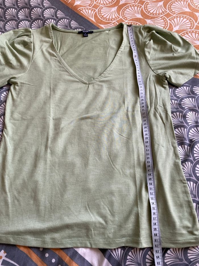 T-shirt vert pistache - photo numéro 4