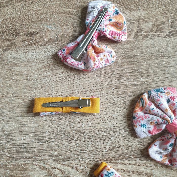 🩷 Lot 4 barrettes Thème La forêt fantastique Sergent Major neuf #emyfleury_accessoirescheveux - photo numéro 3