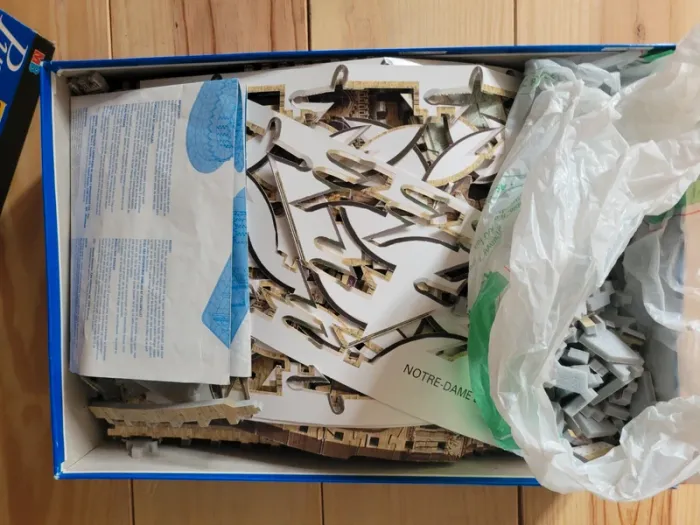 Puzzle 3D Notre dame de Paris MB - photo numéro 2