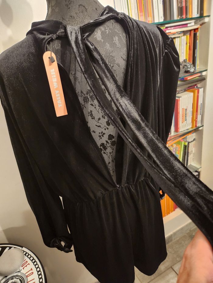 Combi short noire hiver taille XL tally weijl  neuve - photo numéro 3