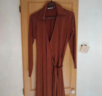 Robe longue porte feuille uniqlo