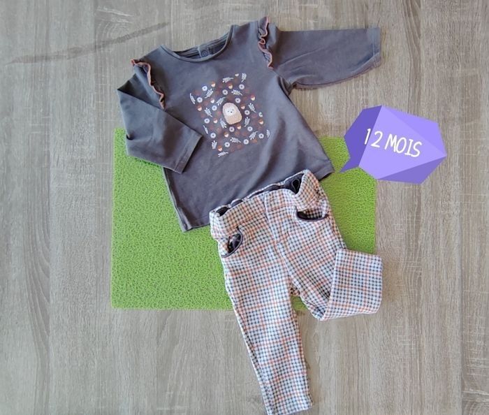 Lot vêtements fille 12 mois - photo numéro 4