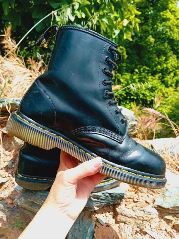 Dr. Martens noir custom bling-bling 40 - photo numéro 7