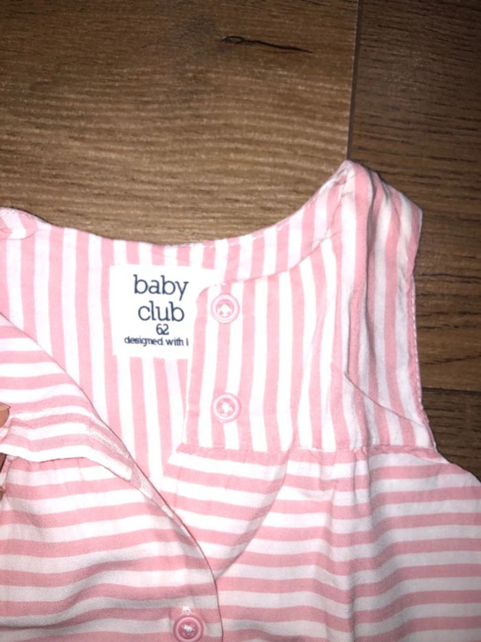 Robe fille baby club 🌺 taille 3 mois très bon état - photo numéro 2