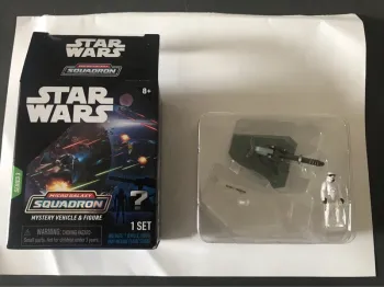 Figurine star wars micro galaxy squadron hover e web canon stormtrooper