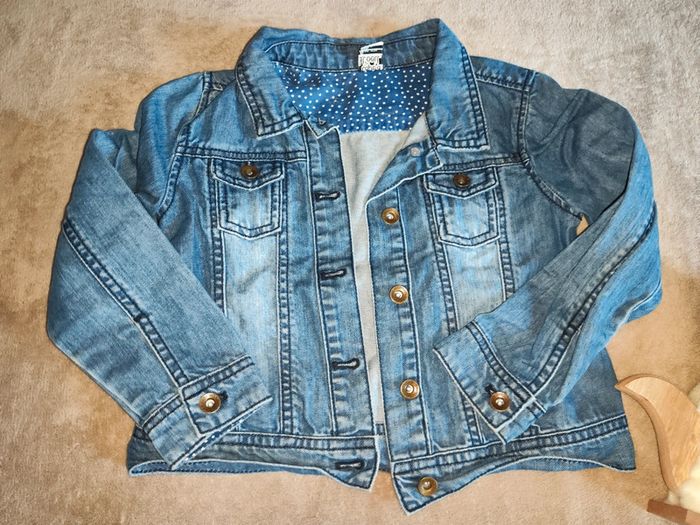 Veste en jeans 6 ans - photo numéro 2