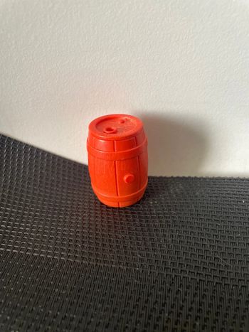 Playmobil fut tonneau rouge/orange ferme country western moyen âge pièces détachées