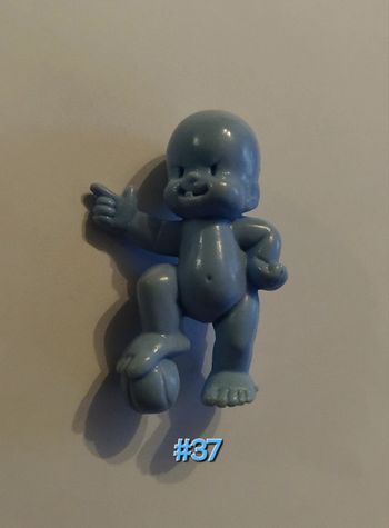 👶 Babies - Figurine Vintage #37 - Bleu clair