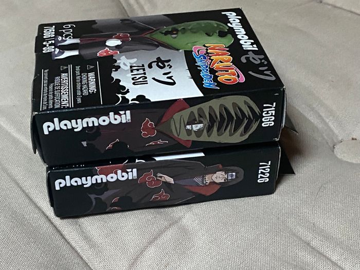 Playmobil naruto shippuden : figurines de Zetsu et Itachi, neufs, sous scellé. - photo numéro 4