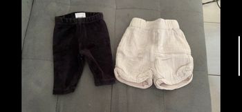 Lot pantalon 1 mois