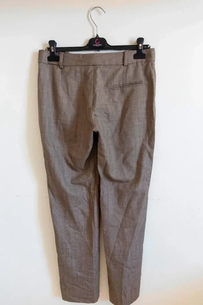 C47 pantalon marron Chloe 38 - photo numéro 2