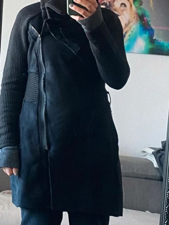 Duffle-coat Desigual (noir), L / 40 / 12 - photo numéro 4