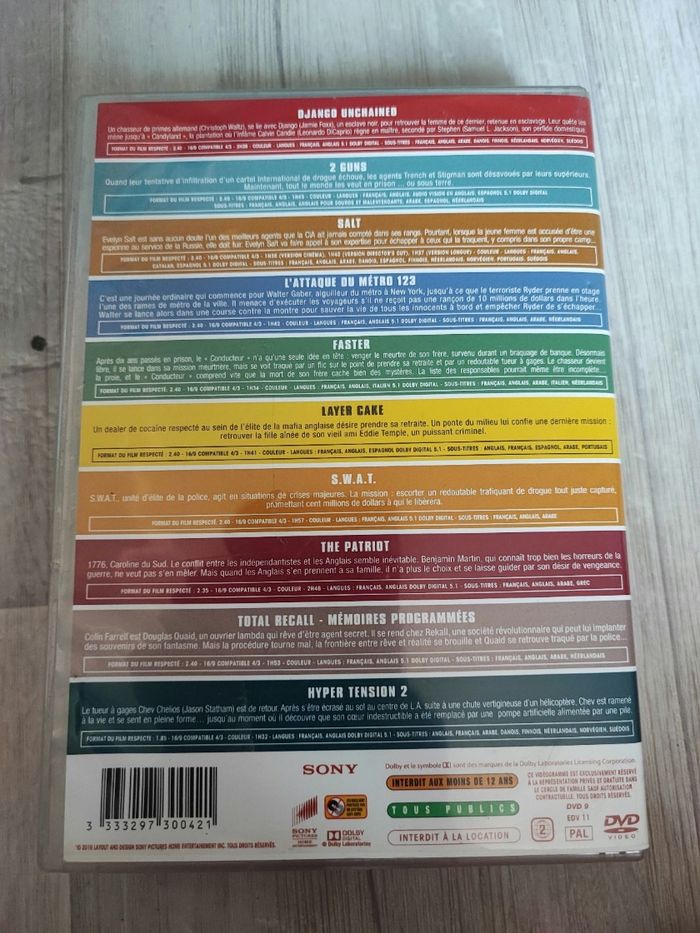 Coffret films DVD - photo numéro 2