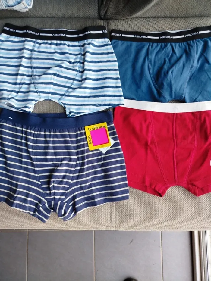 Lot de 4 boxers