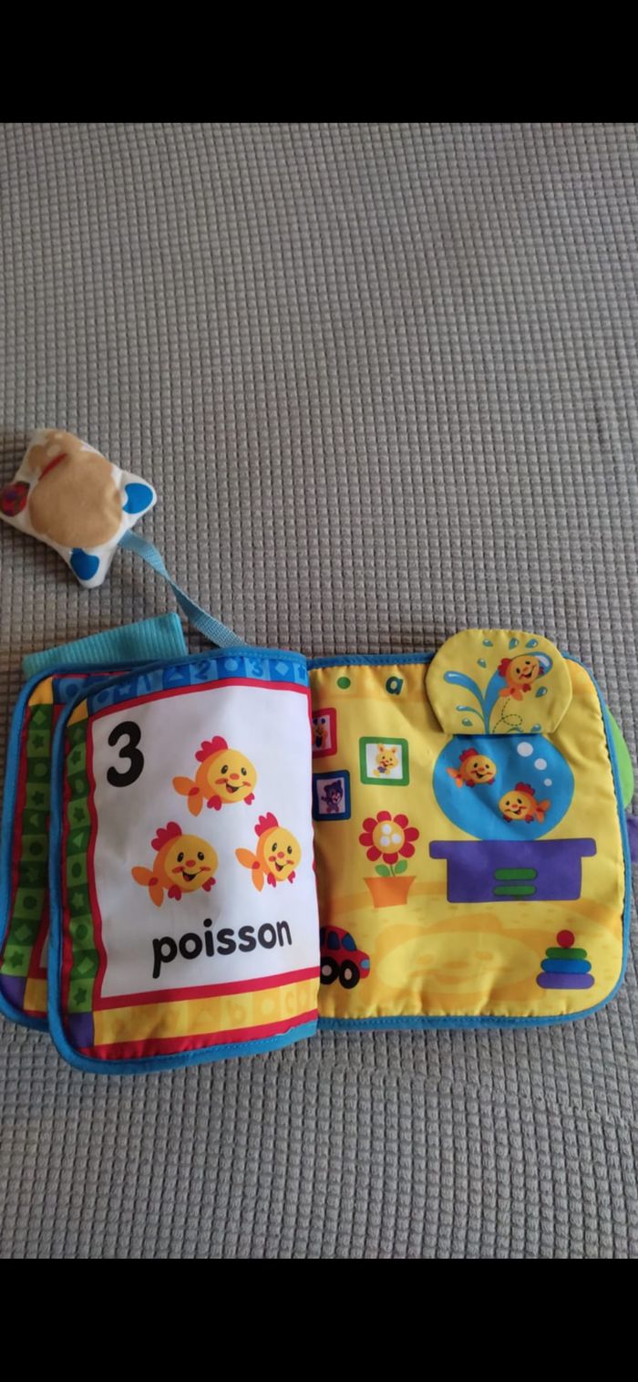 Livre sonore jouet d’éveil bébé chiffre et forme - photo numéro 5