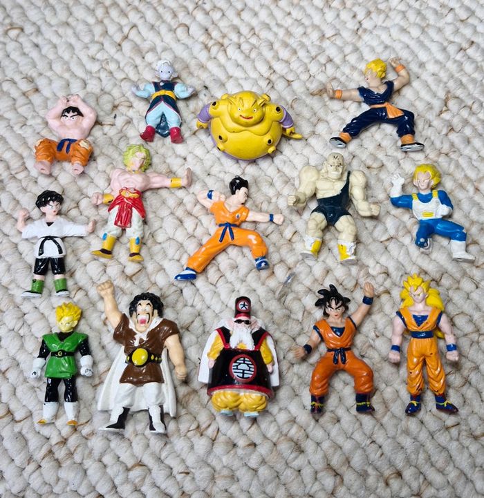 Lot de Gashapon DBZ Dragon Ball Z Jouets Vintage