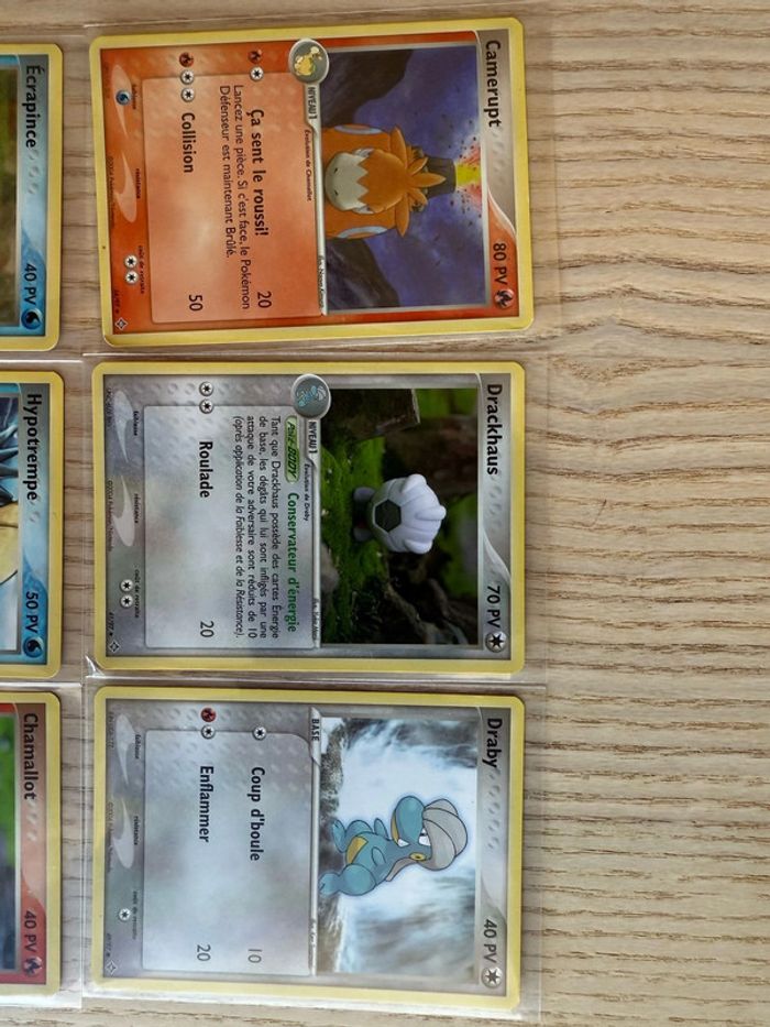 Lot de 8 cartes Pokémon EX Dragon FR - photo numéro 2