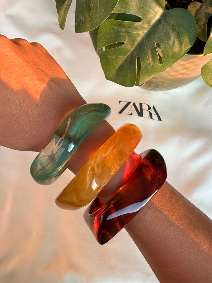 Lot de 3 gros bracelet Zara - photo numéro 2