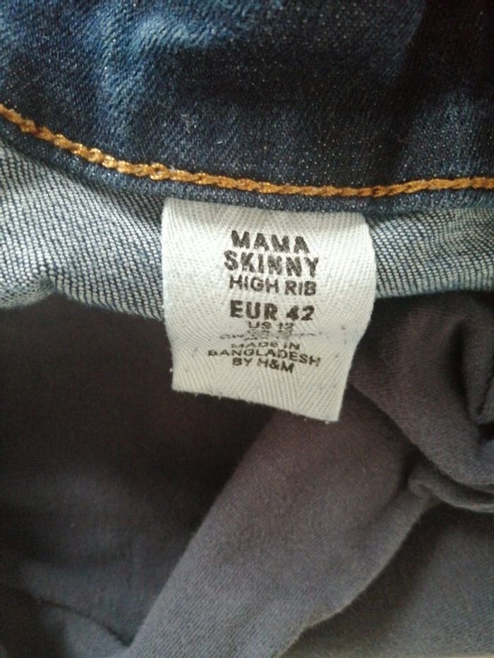 Jean de grossesse h&m denim - photo numéro 5