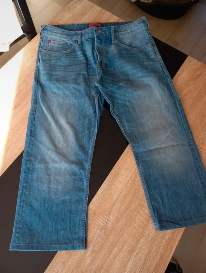 Panta-court en jeans homme Celio T.46/48  L.3/4 - photo numéro 2
