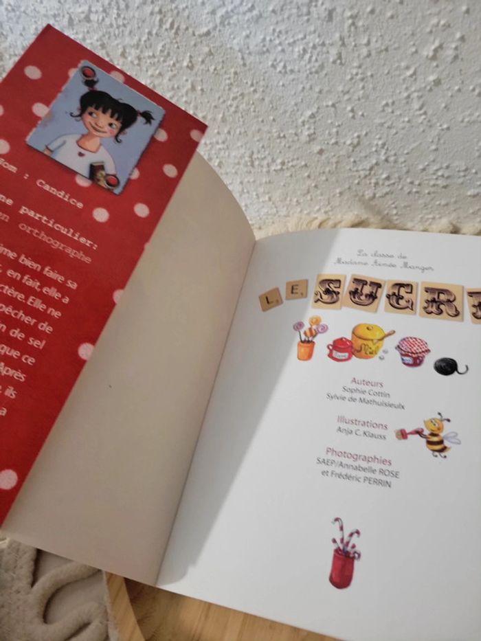 Livre enfant - La classe de Madame Aimée Manger - Le Sucre - photo numéro 3