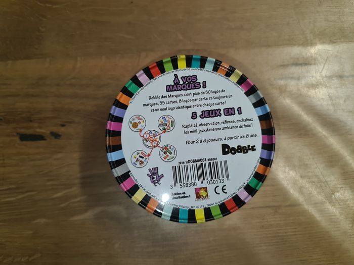 Jeu de cartes Dobble Des Marques des éditions Asmodée - photo numéro 3