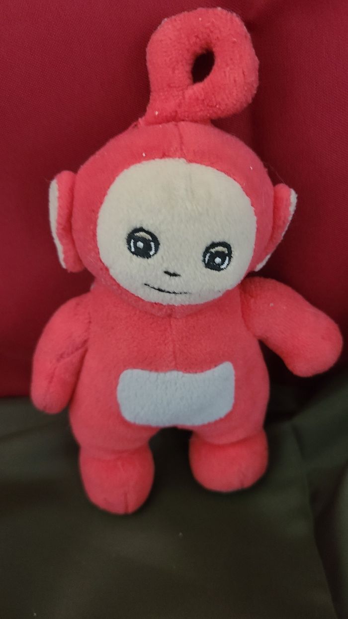 Doudou peluche télétubbies tigex 17cm 1996 - photo numéro 2