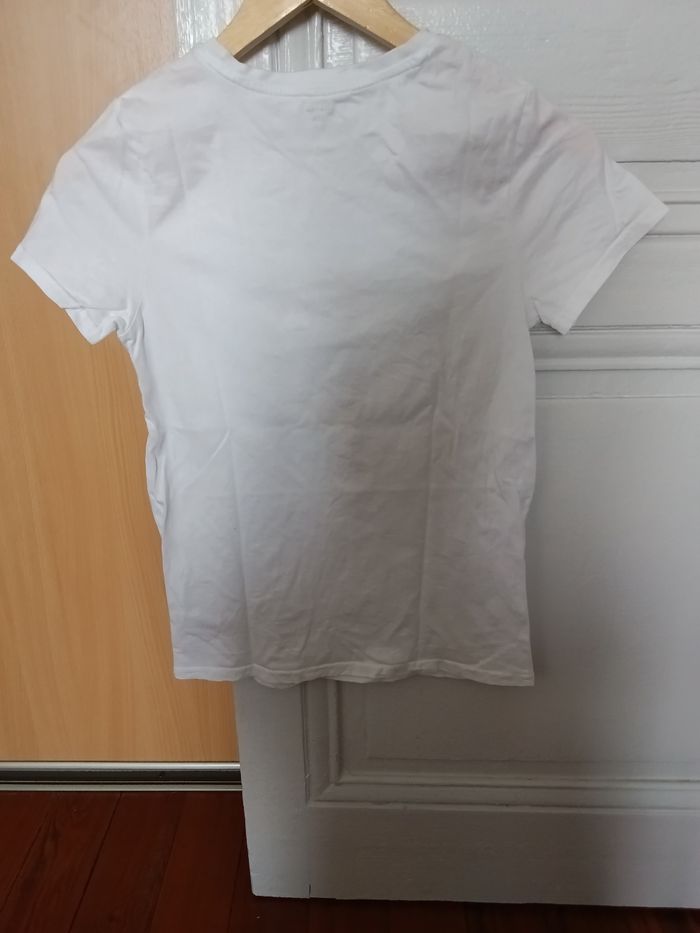 Tee-shirt Kiabi blanc et multicolore - photo numéro 3