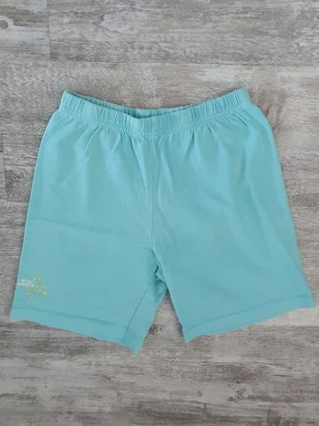 Short turquoise