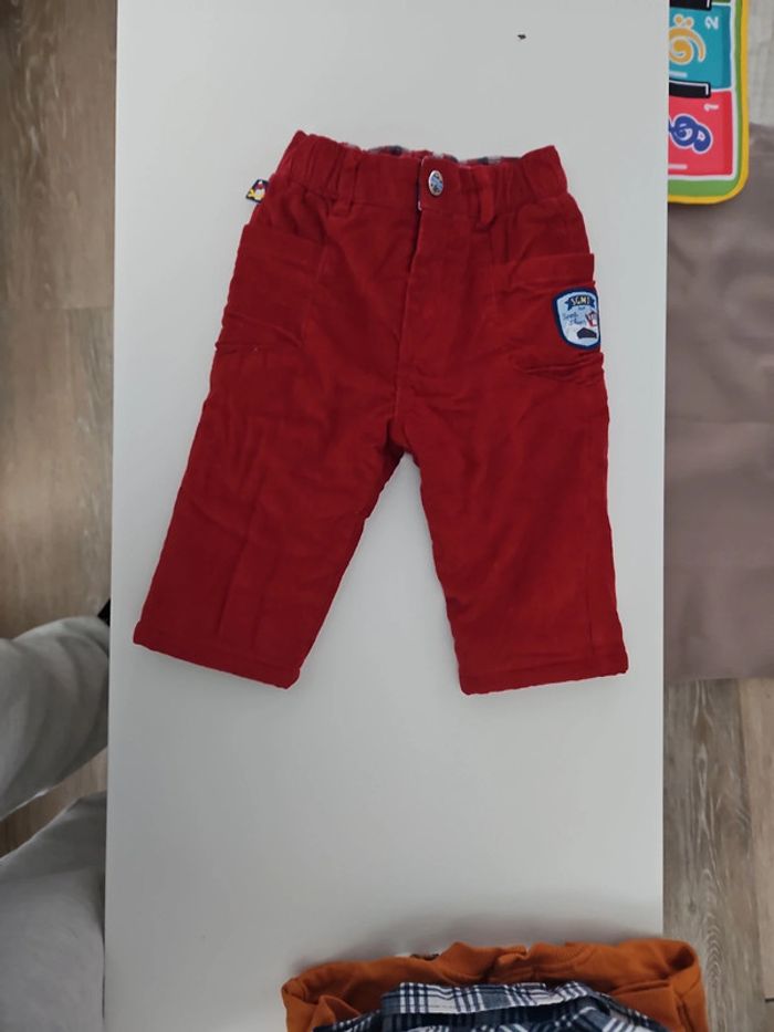 Pantalon bebe doublée
