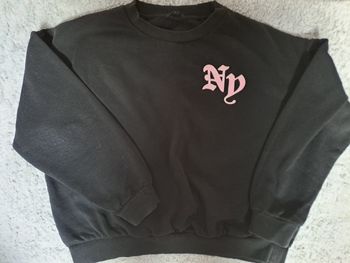 Pull noir femme taille L marque jennyfer tres bon État