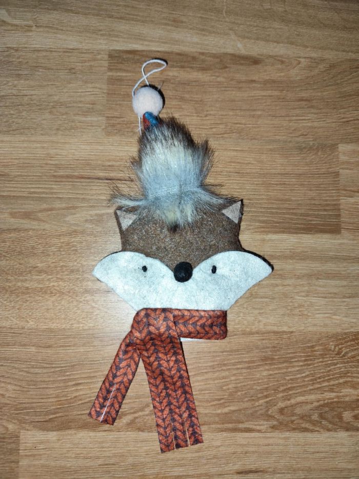 Lot de décorations Noël thème renard , très bon état - photo numéro 4