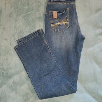 Jeans Vintage Y2K Broderie 👖 Creeks - Taille 38